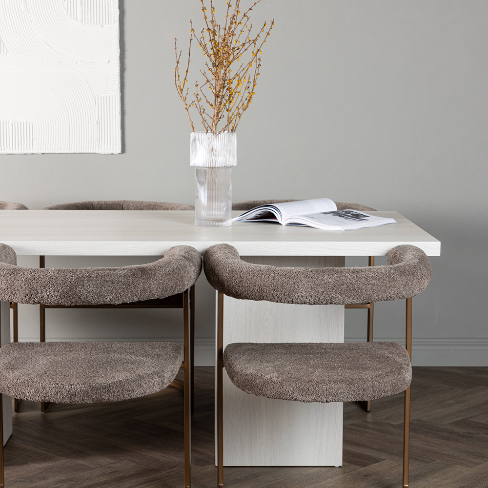 Spisegruppe Venture Home Olga med 6 Morning Stoler
