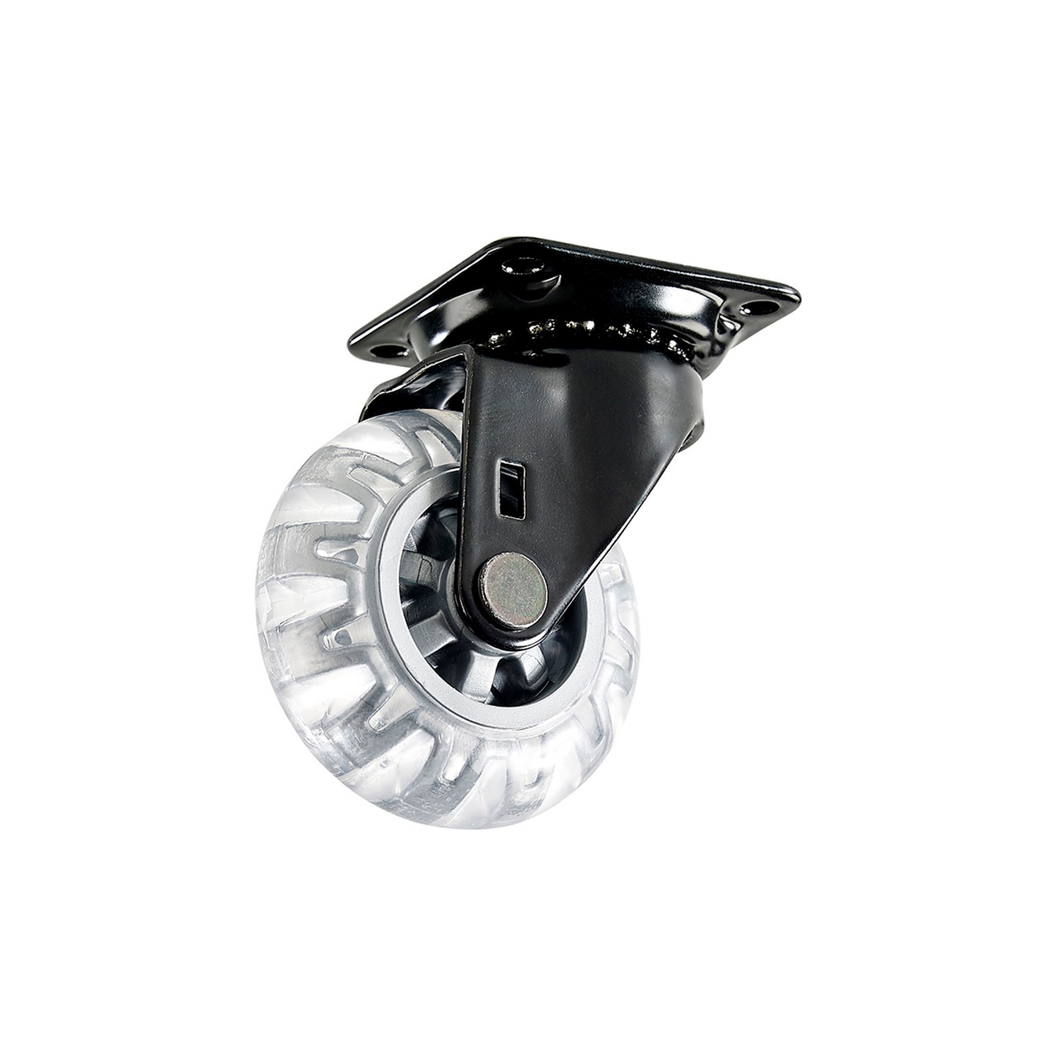 Möbelhjul Habo 4107 75mm Svart Svart