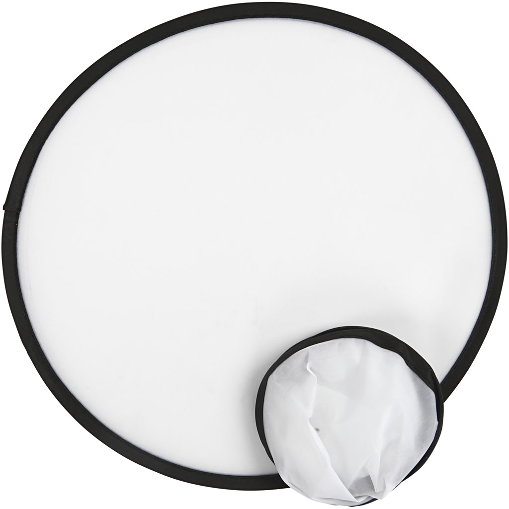 Frisbee Creativ Company Hvite 25 cm 5stk/1 Pk