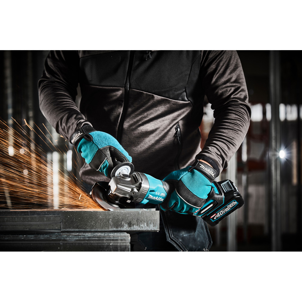 Vinkelsliper Makita GA013GZ 40V XGT Ø125 mm uten Batteri og Lader