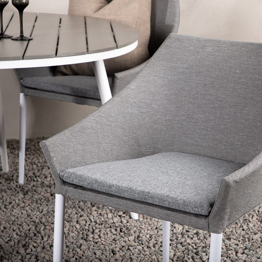 Spisegruppe Venture Home Break Ø120 cm med 4 Spoga Stoler