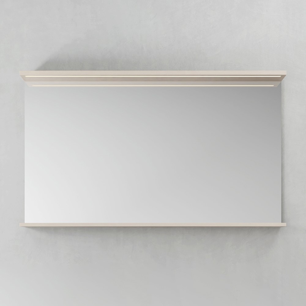 Spegel Hafa Store LED-Profil | badrum - badrumsmobler - badrumsspegel | KakelKungen