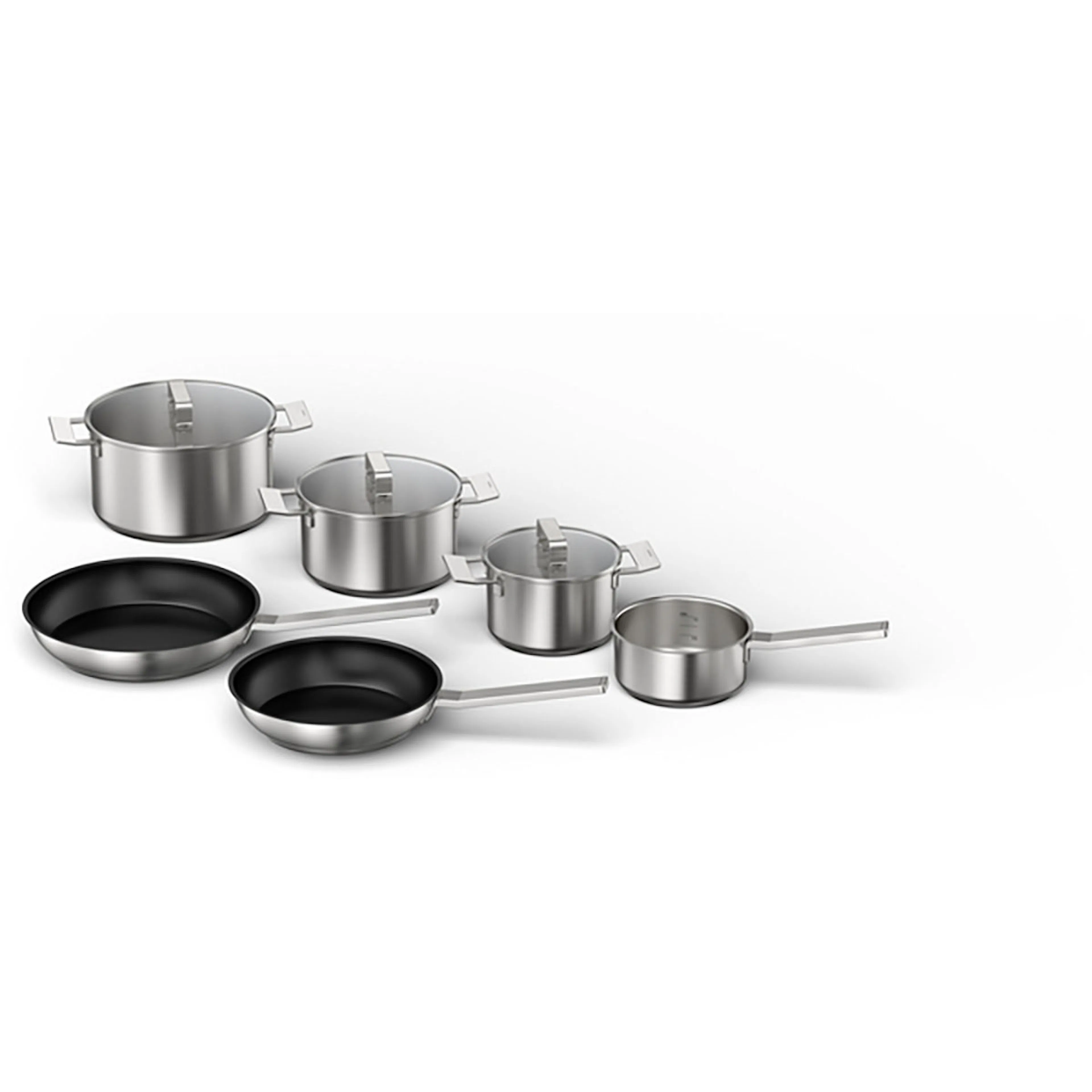 Grytesett Bosch HEZ9SE060 6-Deler