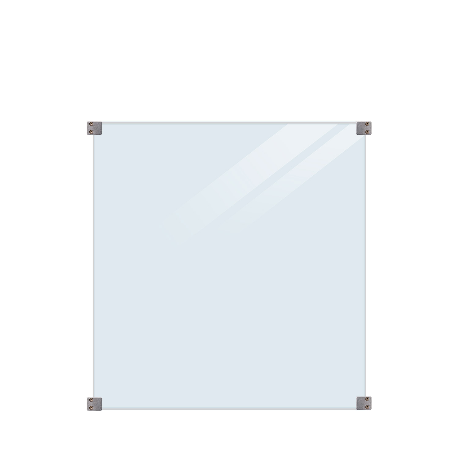 Glassrekkverk PLUS 90x91 Klarglass