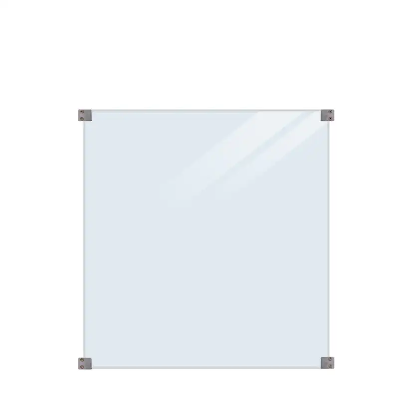 Glassrekkverk PLUS 90x91 Klarglass