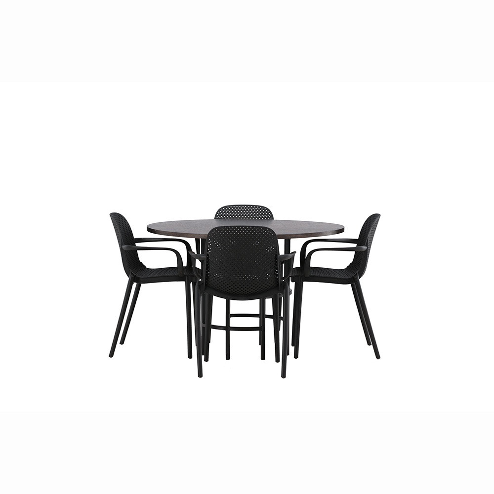 Spisegruppe Venture Home Copenhagen med 4 Baltimore Stoler