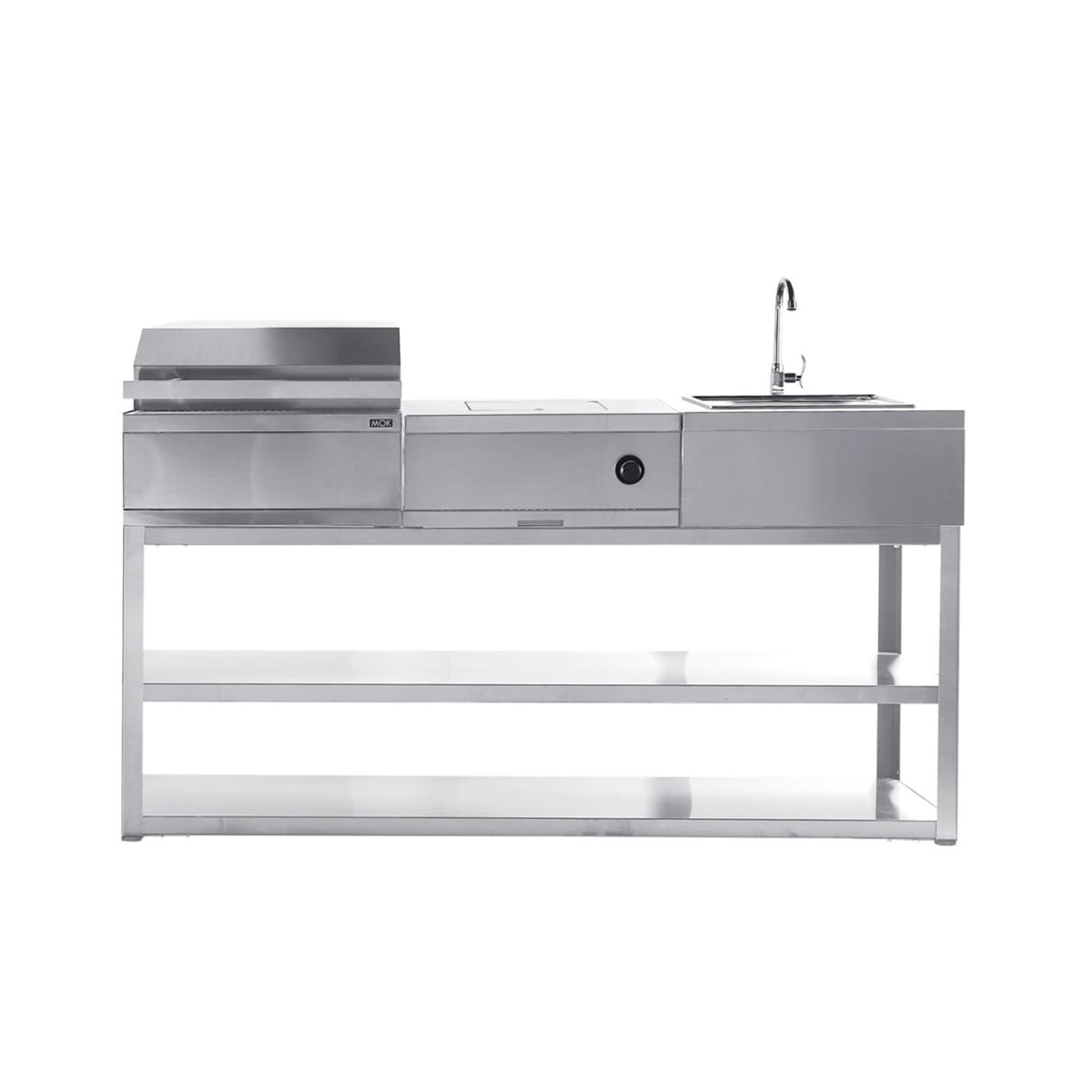 Frittstående Utekjøkken Myoutdoorkitchen Nordic Line Visby