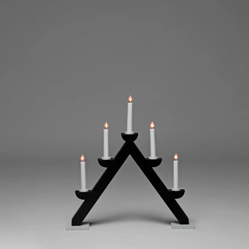 Adventstake Gnosjö Konstsmide 5L Tre