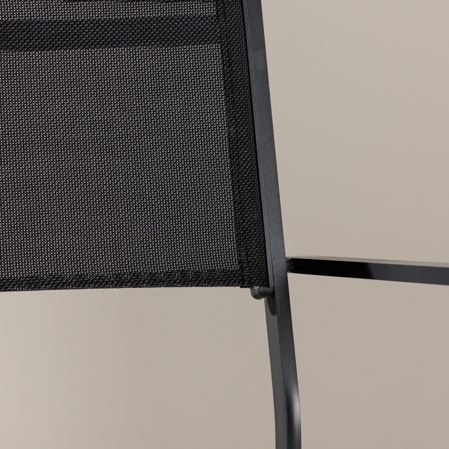 Copacabana Stacking Chair - Black/Black - Sort
