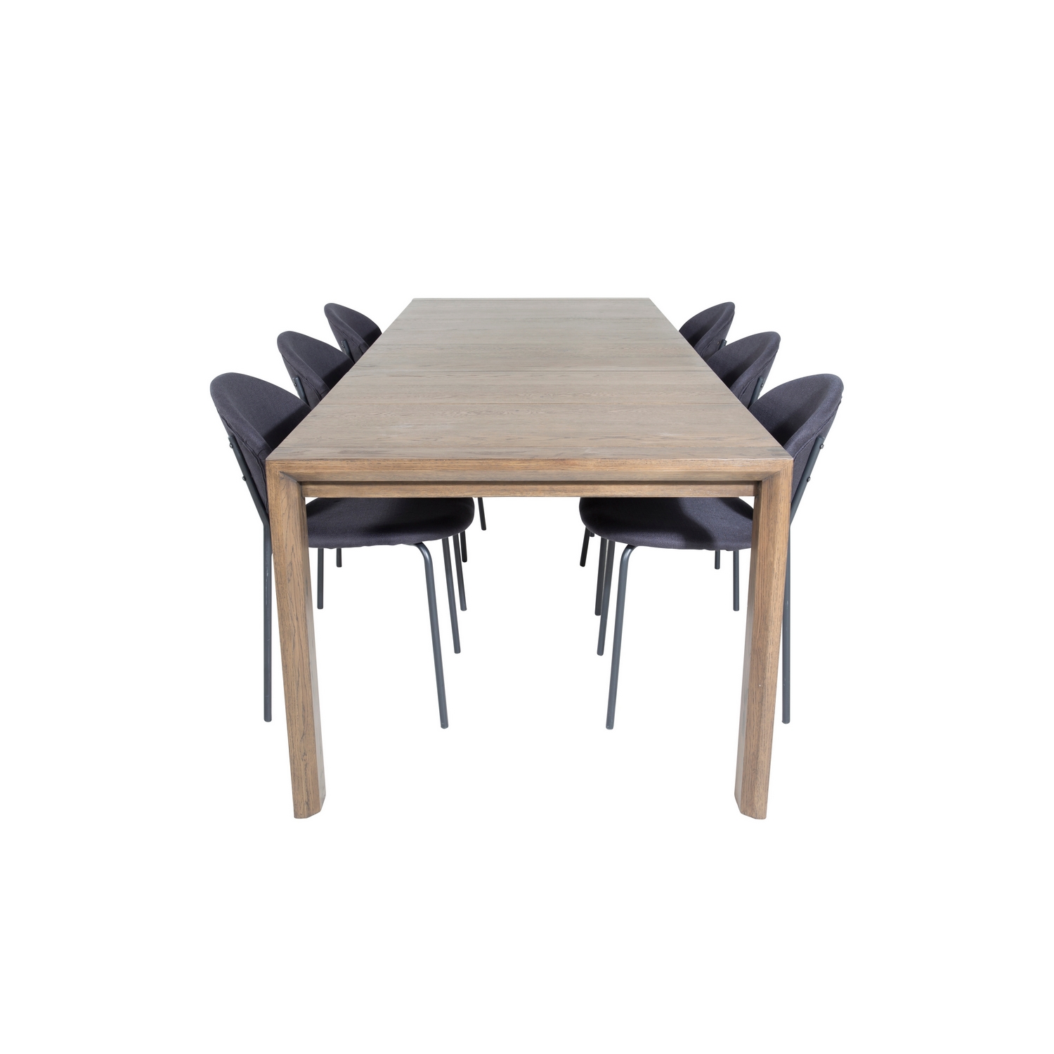 Spisegruppe Venture Home Shy med 6 Valor Spisestoler