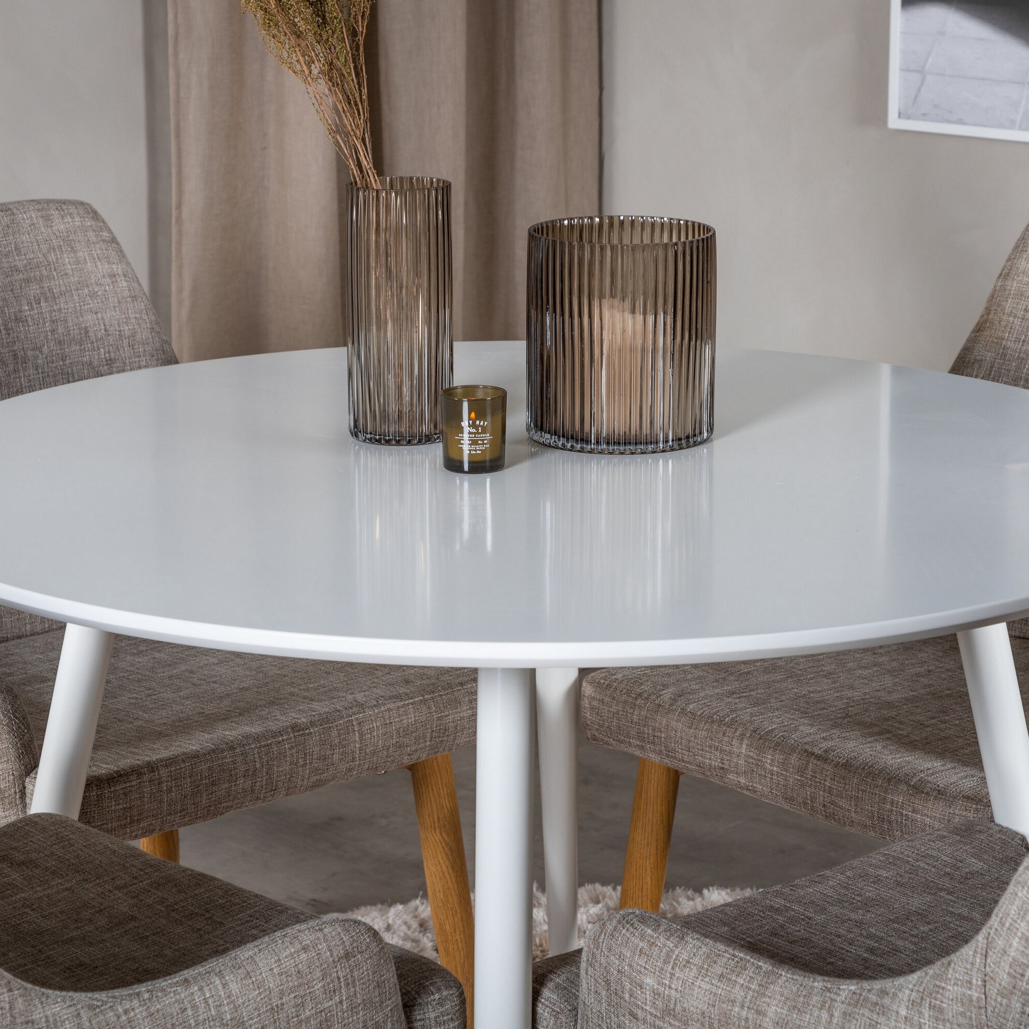 Spisegruppe Venture Home Plaza med 4stk Stoler