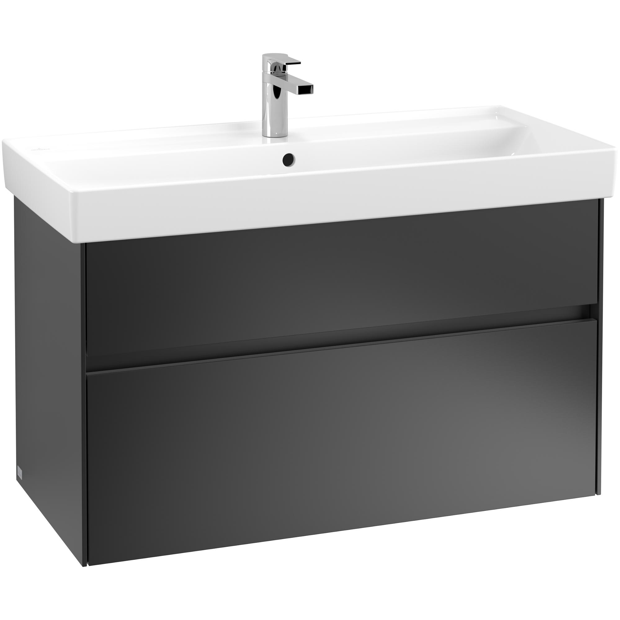 Tv&auml;ttst&auml;llssk&aring;p Villeroy & Boch Collaro med 2 L&aring;dor f&ouml;r Inbyggt Sk&aring;pstv&auml;ttst&auml;ll