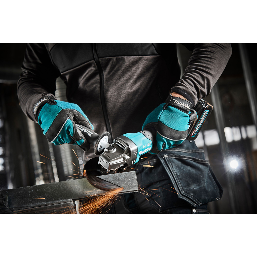 Vinkelsliper Makita GA013GZ 40V XGT Ø125 mm uten Batteri og Lader