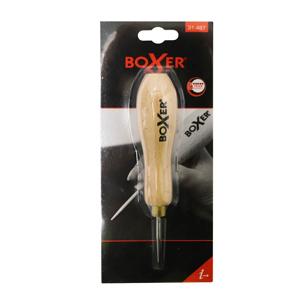 Syl Boxer med rund Spiss og Treskaft