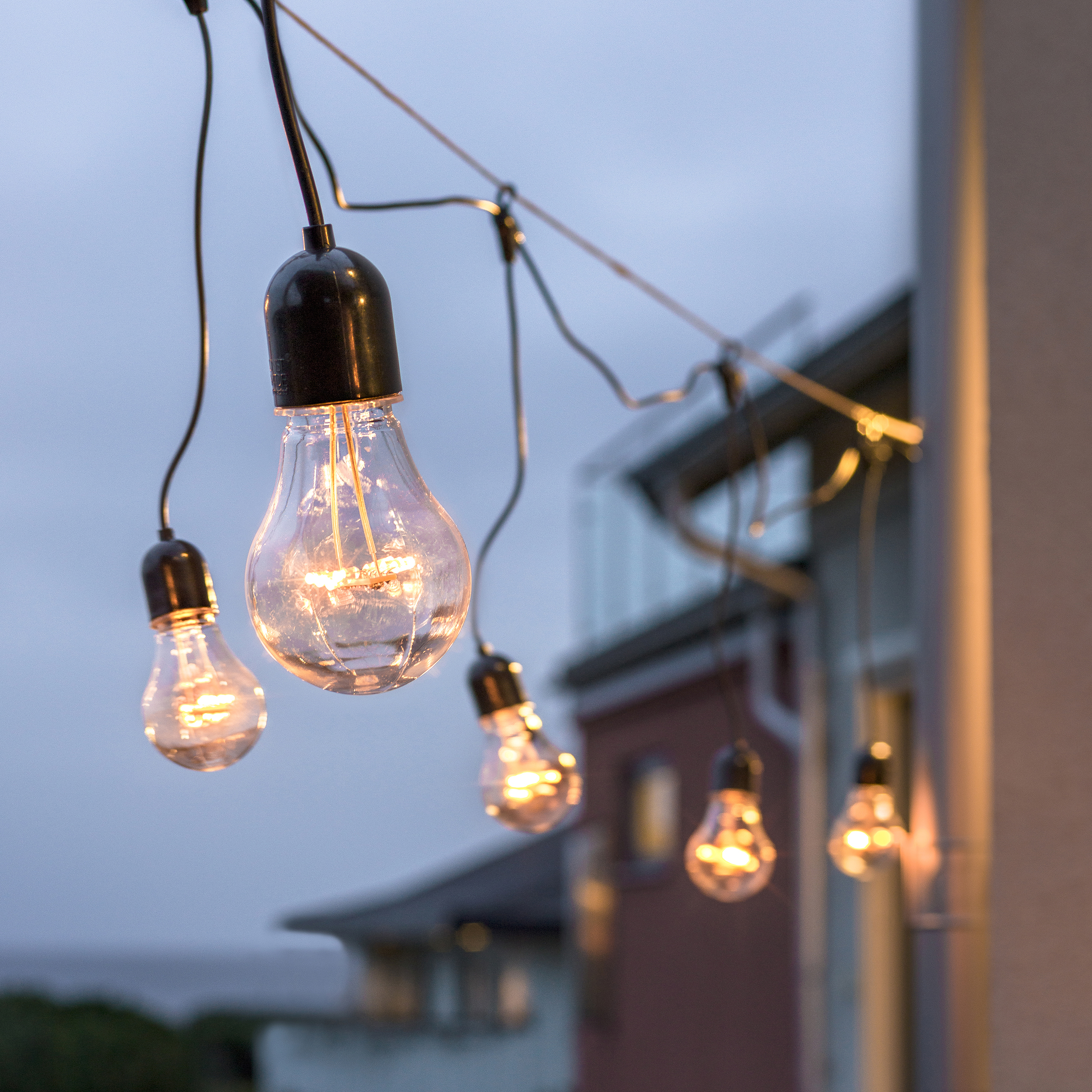 Istappsslinga 10 lampor LED Langde: 4,5 m