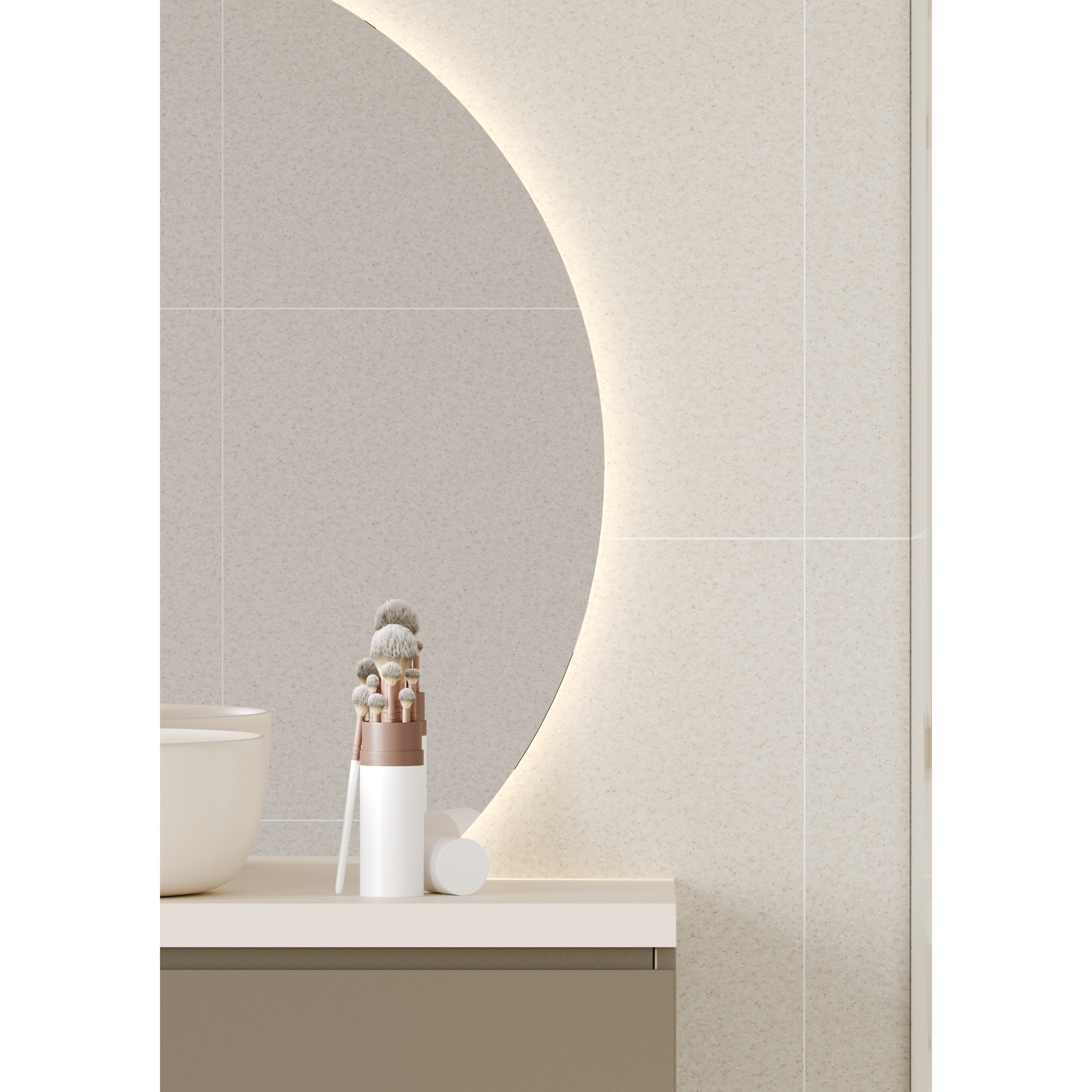 Baderomspanel Fibo 4499-M6060 Salted Stone