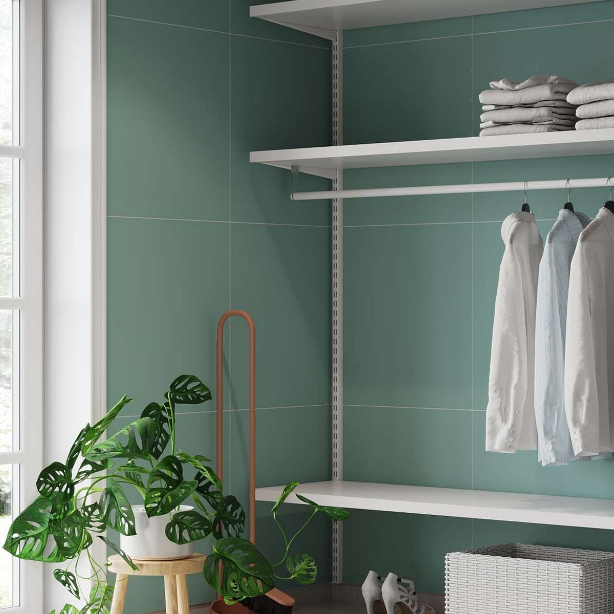 Baderomspanel Fibo 3212-6060 EM Aqua Mint