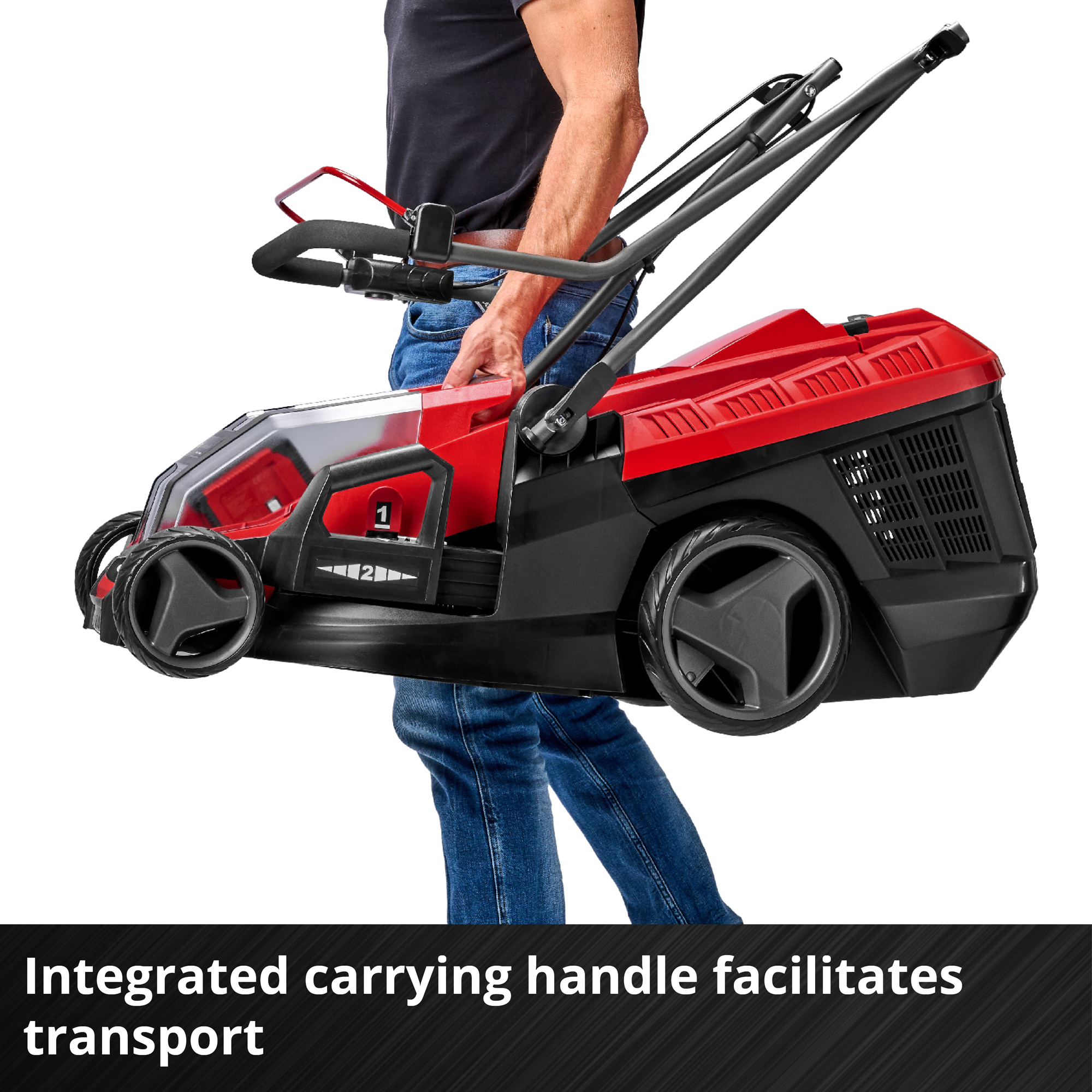 Gressklipper Einhell Batteridrivet GE-CM 36/36 Li 2x4,0Ah med Batteri