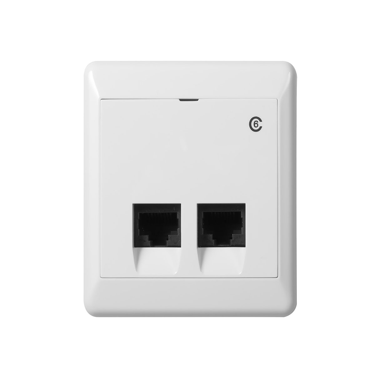 Modularuttak Elko 2X8 K6 RS Renhvit