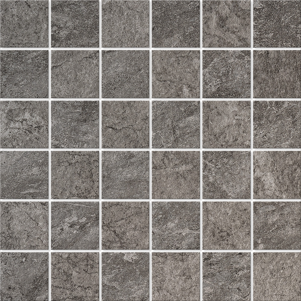 Klinker Bricmate D0505 Quartzit Grey 5x5 cm