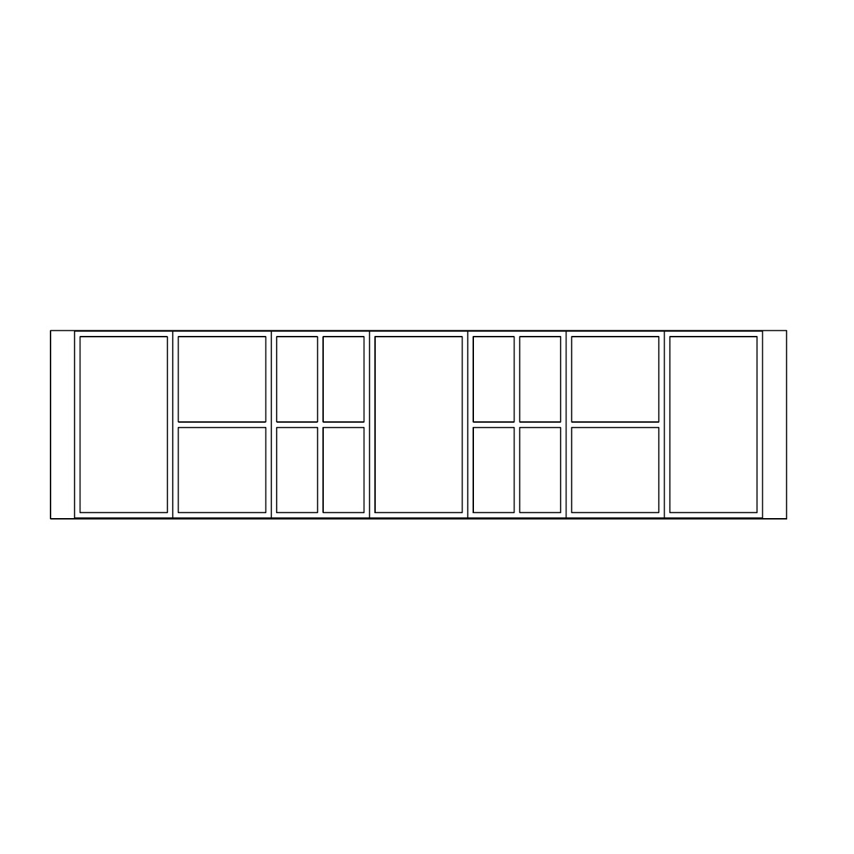Skuffeinndeler Korsbakken Plexiglass Sett for Benkeskap