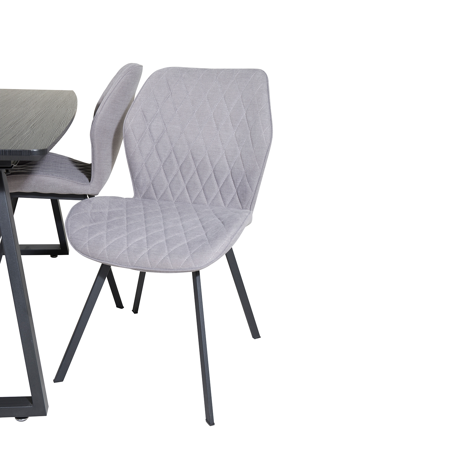 Spisegruppe Venture Home Ina med 4 Geneva Stoler