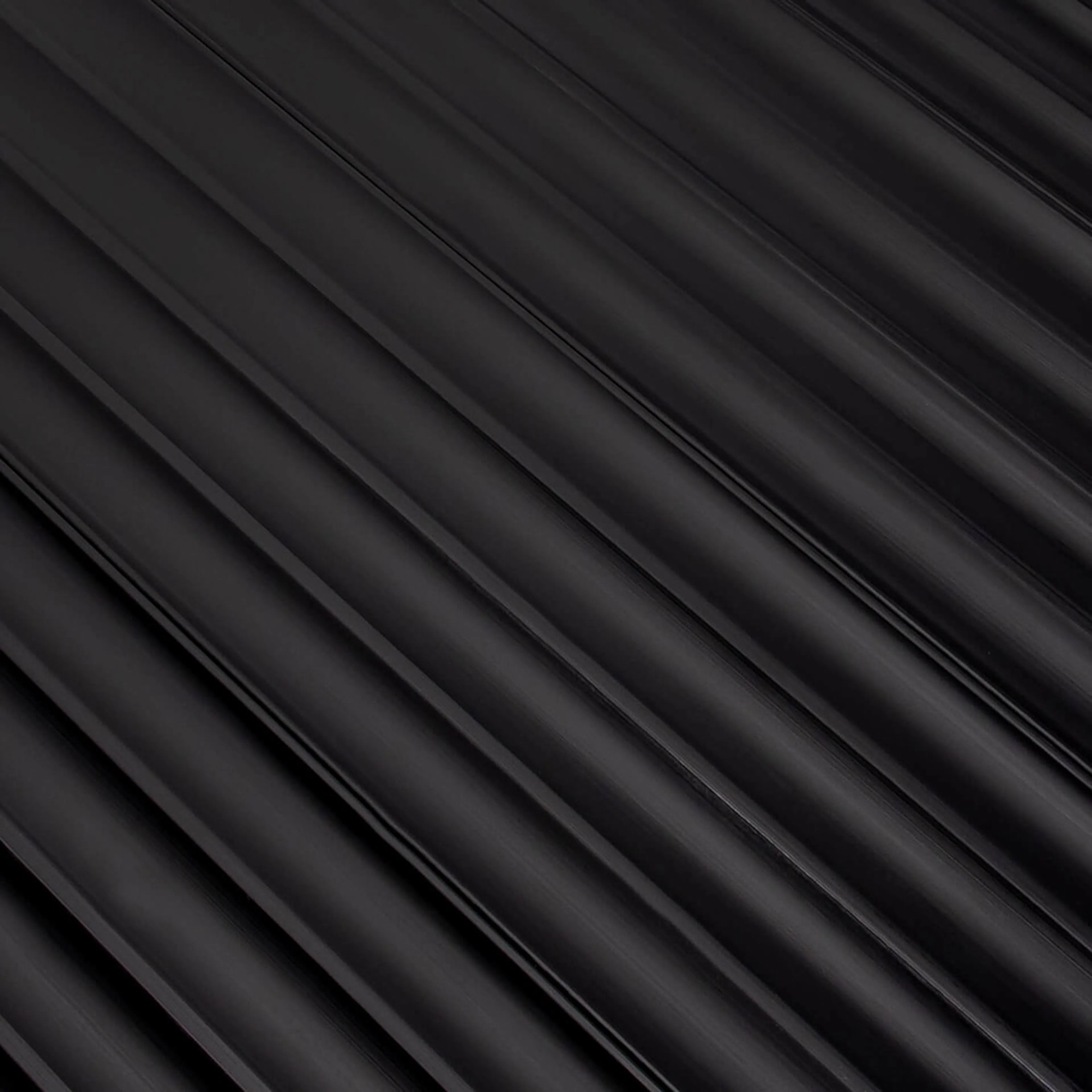 Väggpanel Lamelio Onda Svart