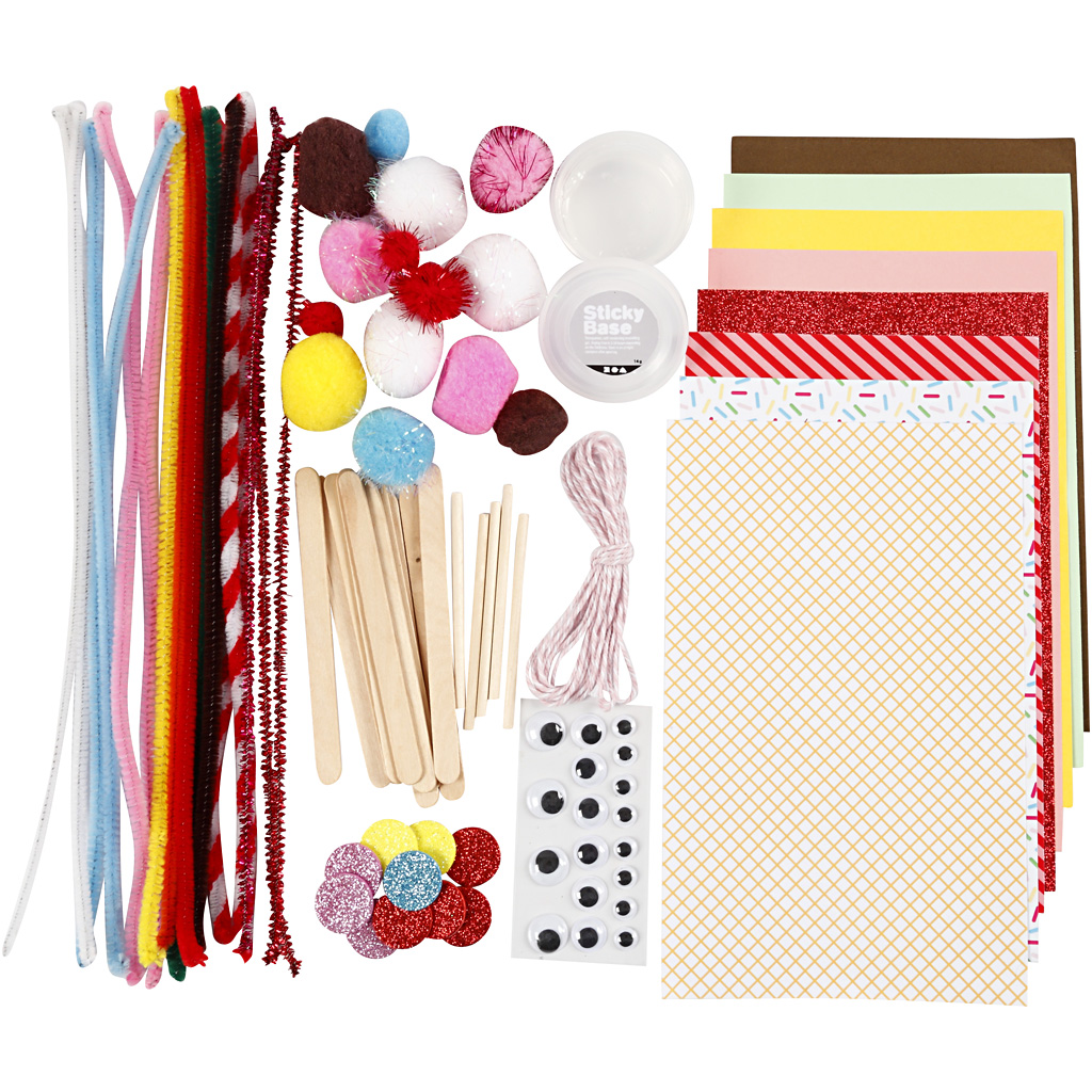 Materiellsett Creativ Company Kreativ Mix Candy 1 Pk