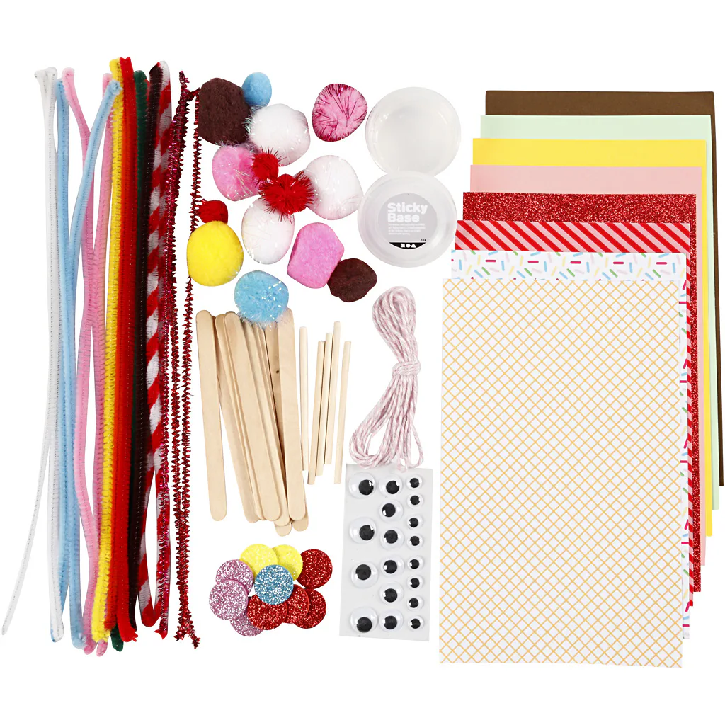 Materiellsett Creativ Company Kreativ Mix Candy 1 Pk