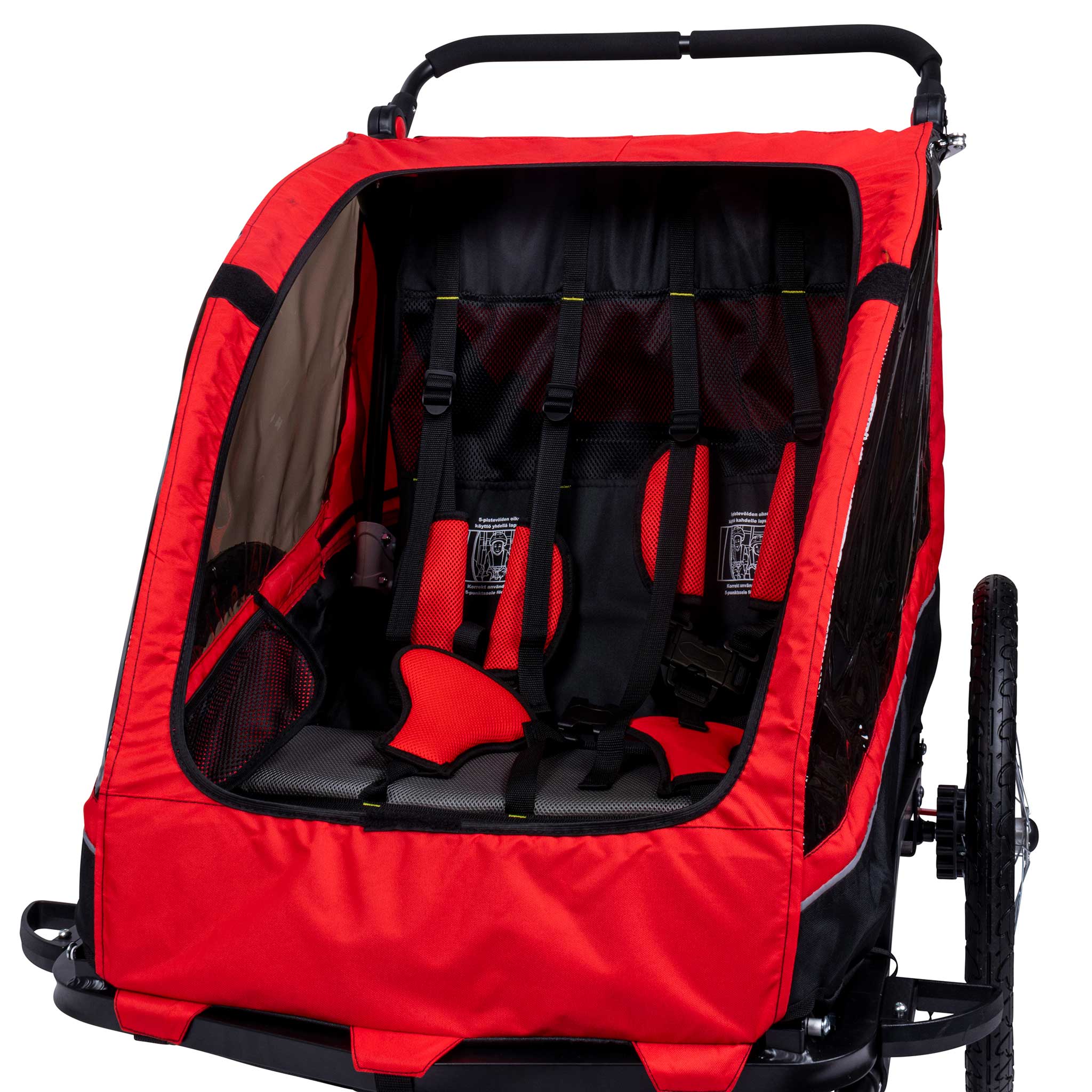 Sykkelvogn Trekker for 1-2 Barn Pro