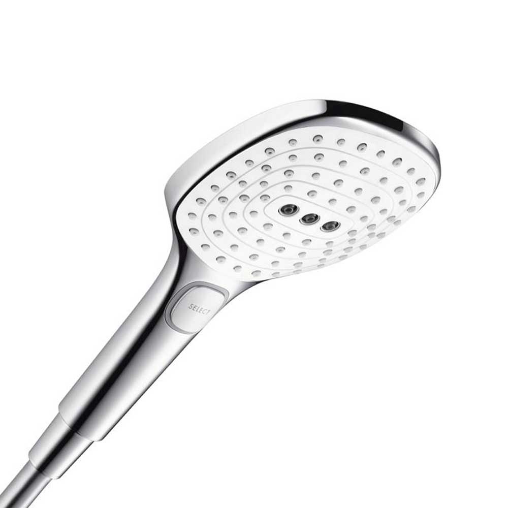 Duschset Hansgrohe Raindance Select E 120 3jet EcoSmart 65 c Hvit/Krom