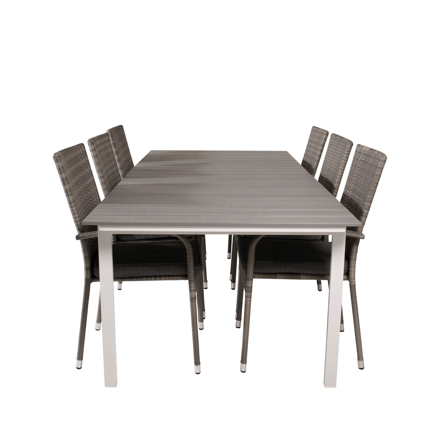 Spisegruppe Venture Home Lova 224/324 med 6 Asta Stoler