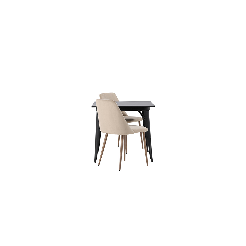 Spisegruppe Venture Home Tempe med 2 stk Night Stoler