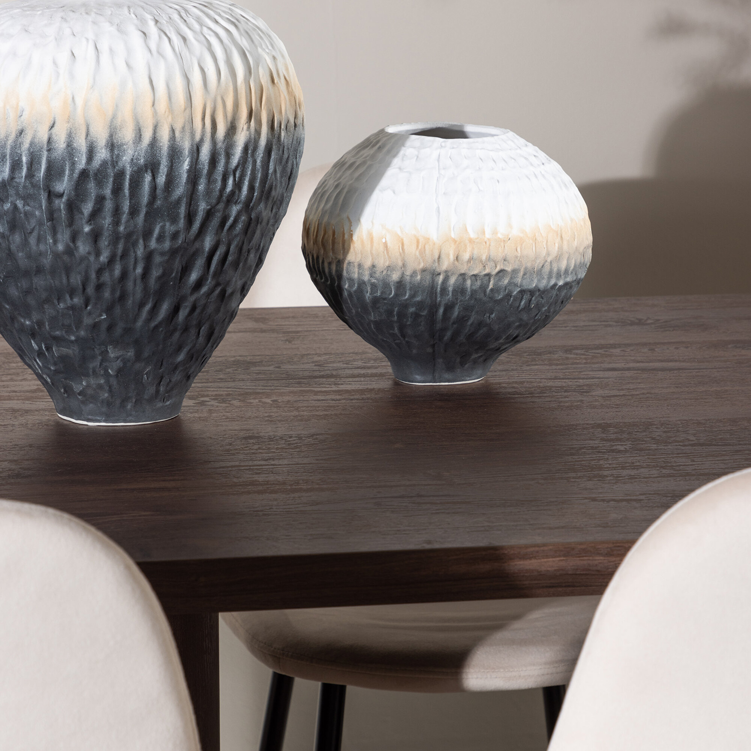 Spisegruppe Venture Home Olivia 210 med 6 stk Polar Stoler Fløyel