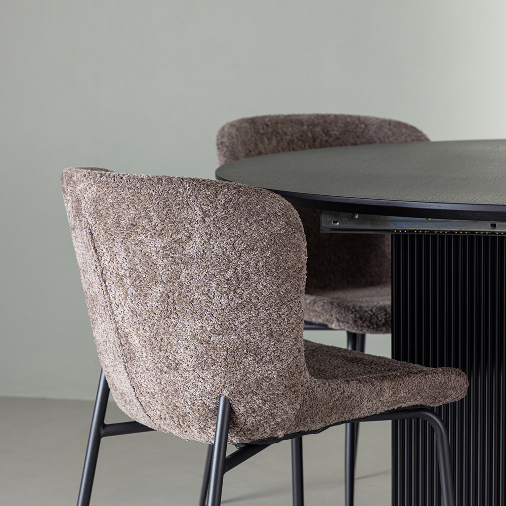 Spisegruppe Venture Home Matilda med 4 Modesto Stoler