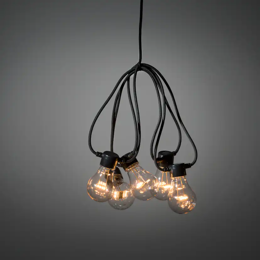 Lyslenke Gnosjö Konstsmide 10L Amber LED