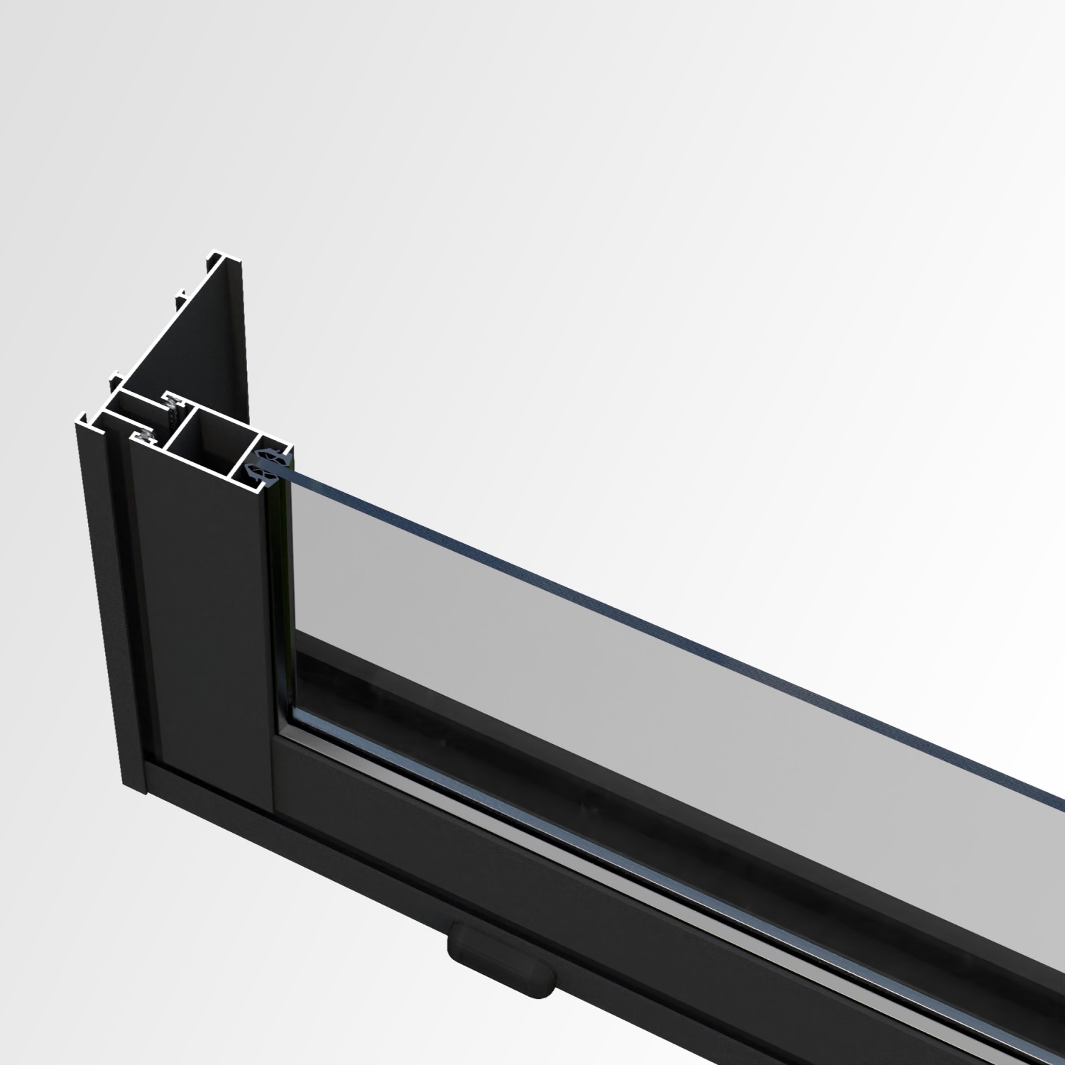 Skyvedør Palmako SLIDE 1-Lags Aluminium