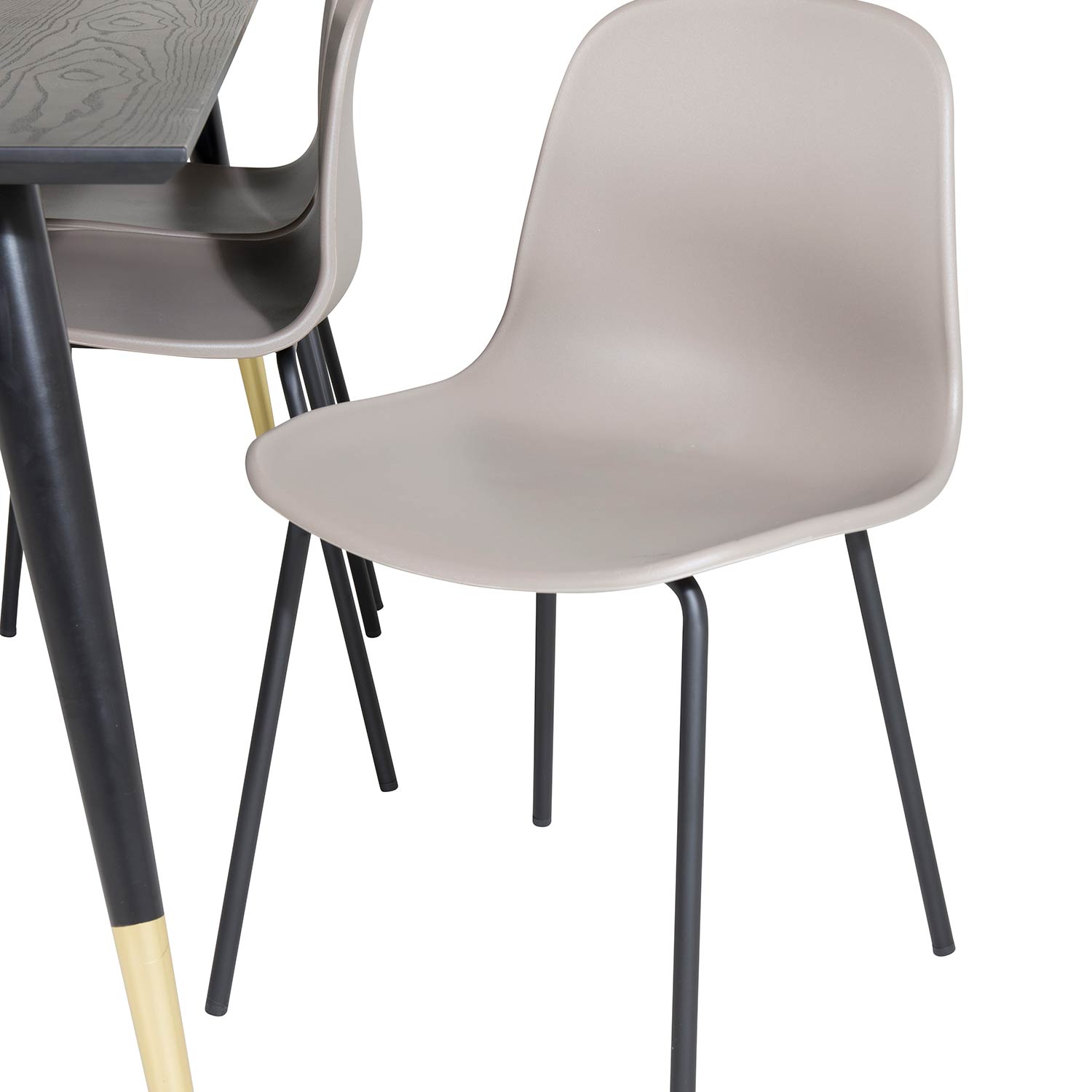 Spisegruppe Venture Home Dipp med 6 Arctic Stoler