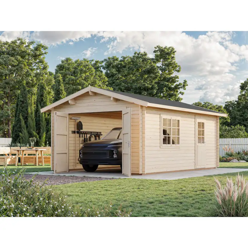 Garasjebod Palmako Roger 19 m2 med Dobbel Treport