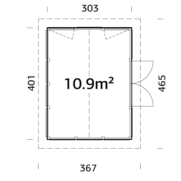 Hagestue Palmako Isabella 10,9 M2