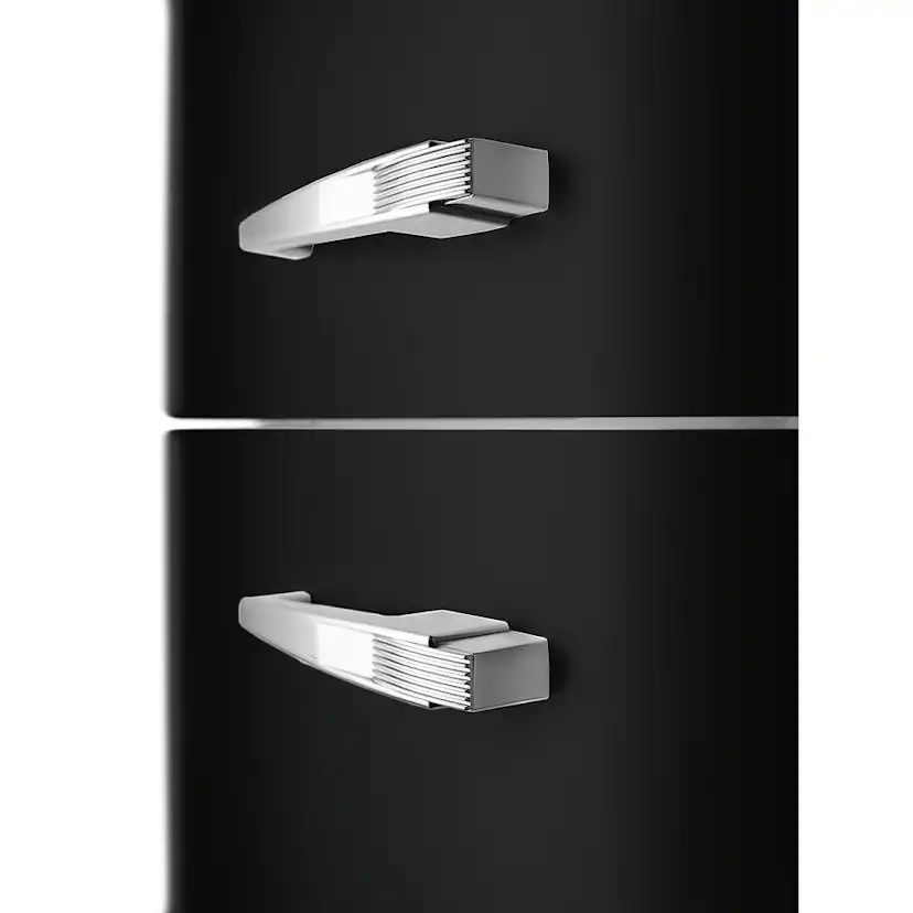 Kombiskap Kjøleskap/Fryser Smeg FAB30LBL6 Svart 50's Style