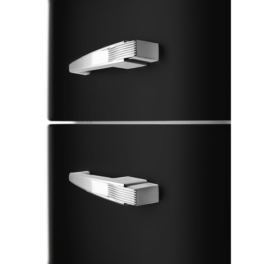 Kombiskap Kjøleskap/Fryser Smeg FAB30LBL6 Svart 50's Style