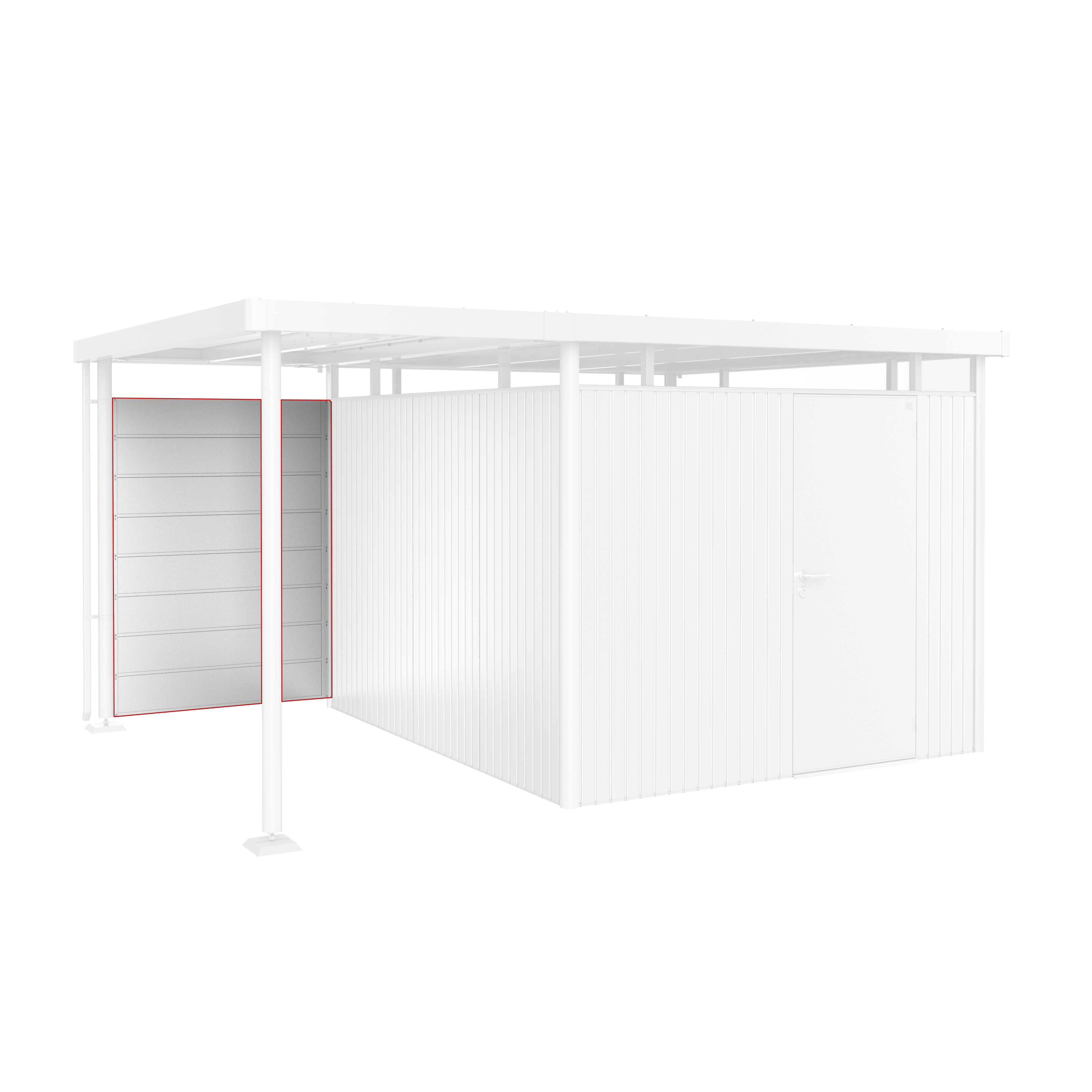 Bakvegg til Sidetak Biohort str S H2-H5