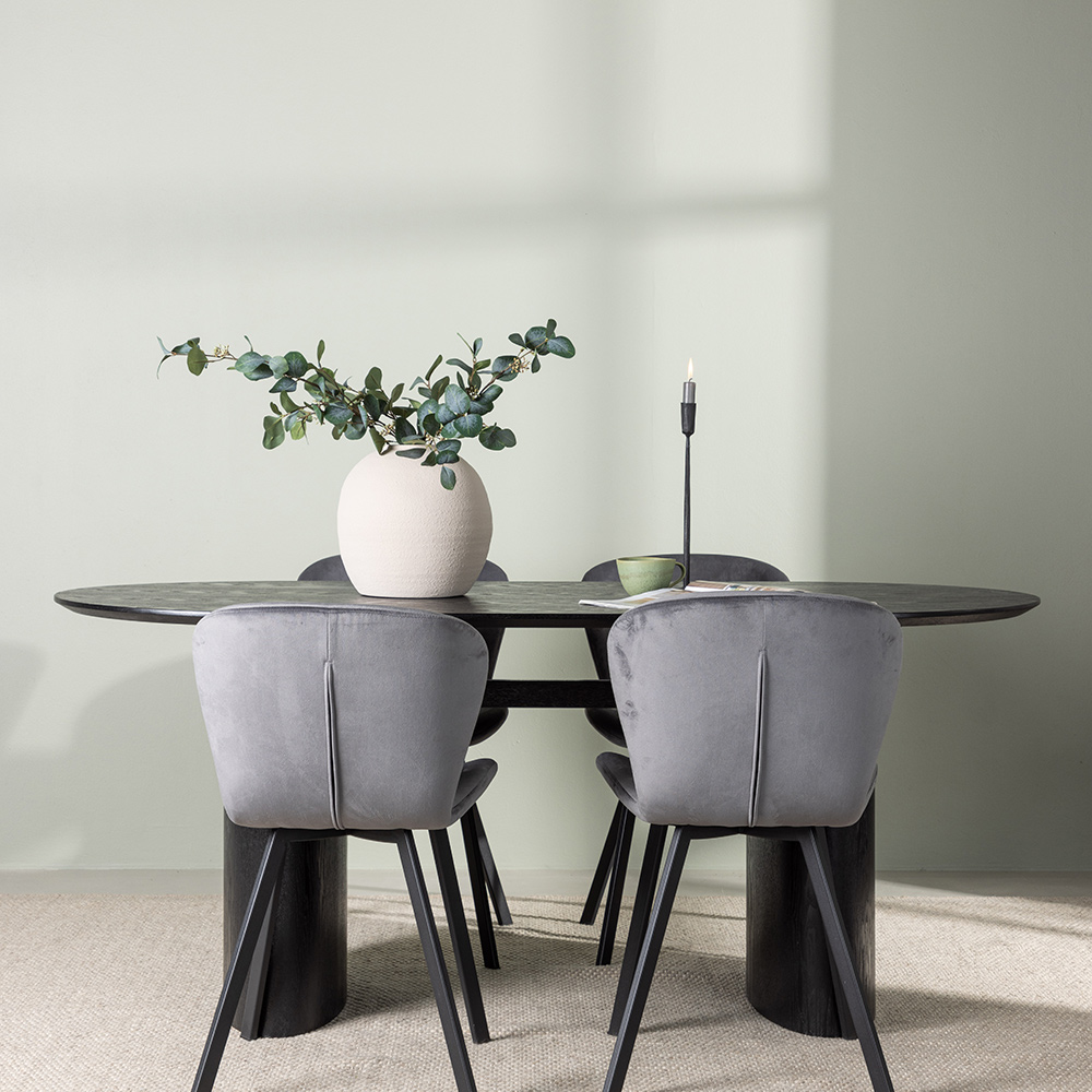 Spisegruppe Venture Home Isolde med 4 stk Lilja Stoler