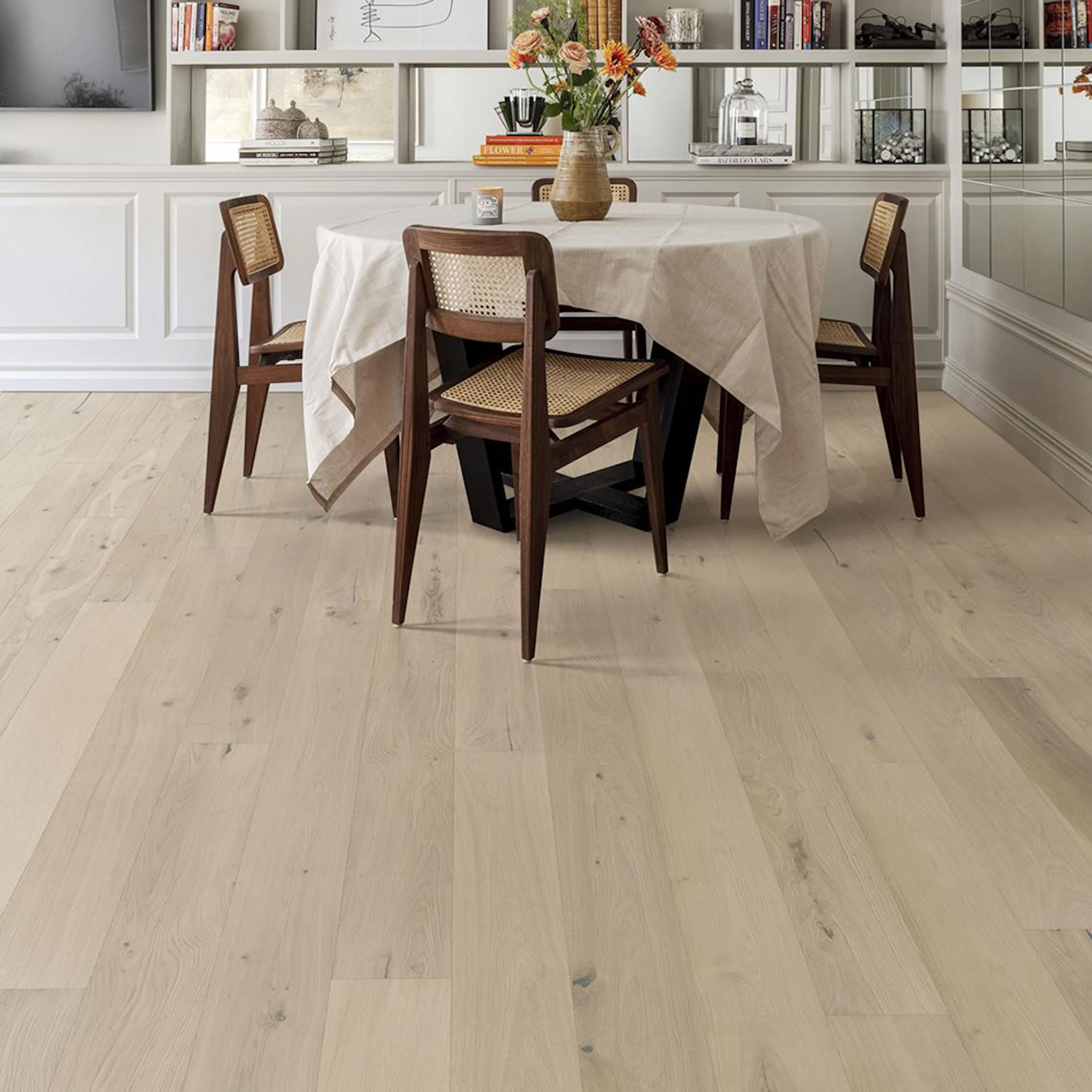 Tregulv Kährs Beyond Retro Loft White Ultramatt Lakk Eik 1-Stav
