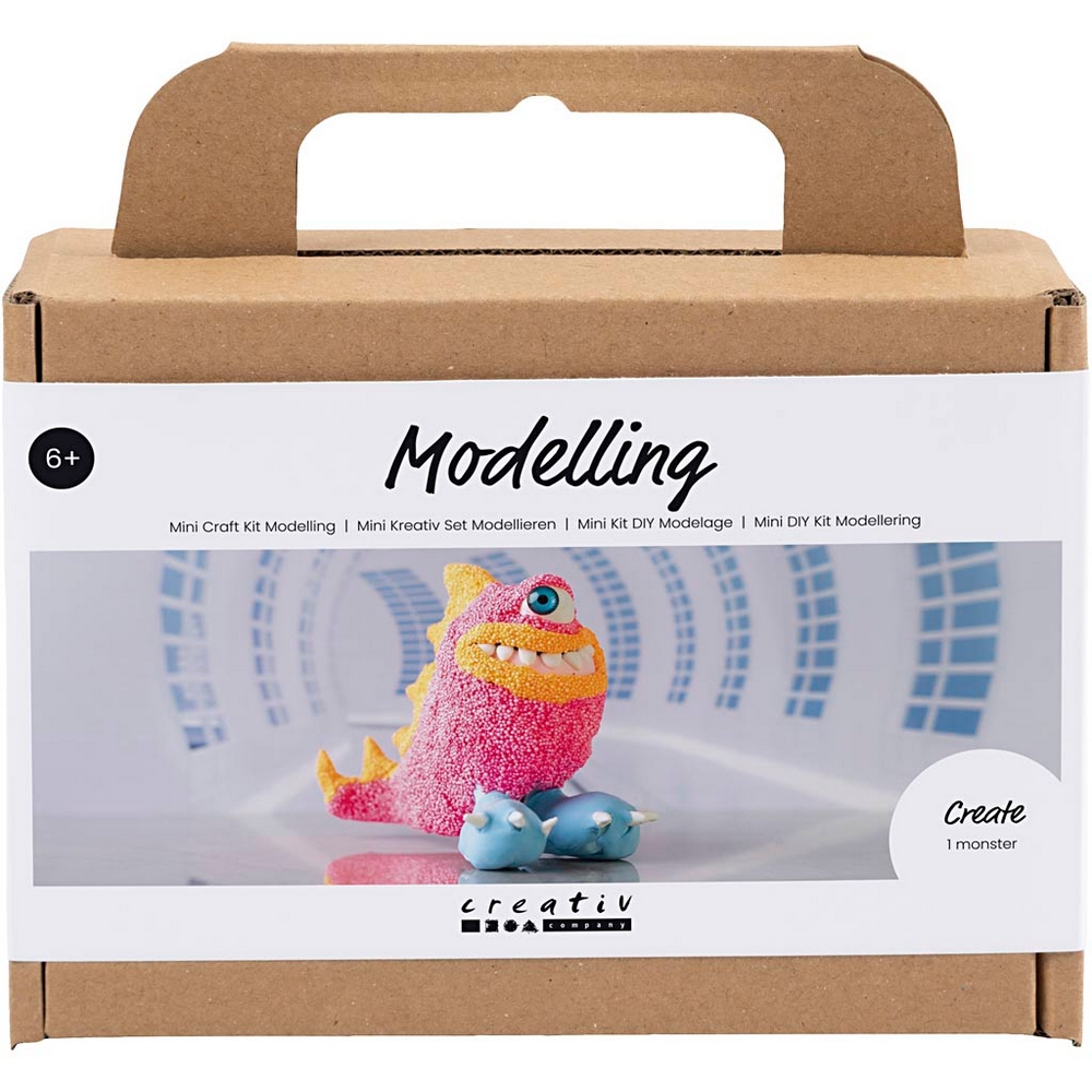 Hobbysett Creativ Company Modellering  Mini DIY Kit Monster Freddy