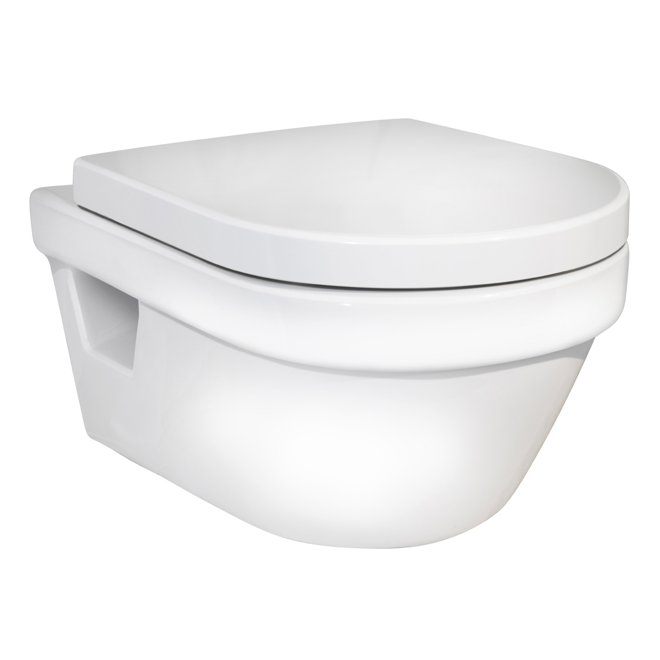 Vegghengt Toalett Gustavsberg Hygienic Flush 5G84 Komplett