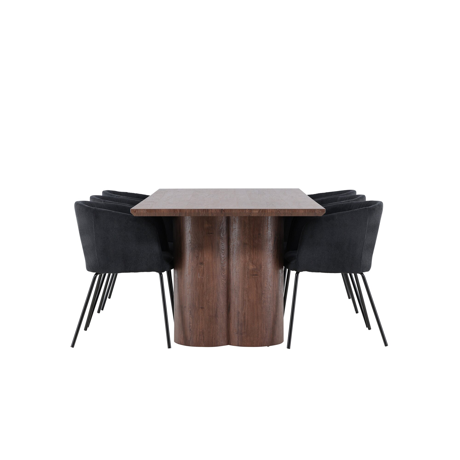 Spisegruppe Venture Home Olivia 210 med 6 stk Berit Stoler