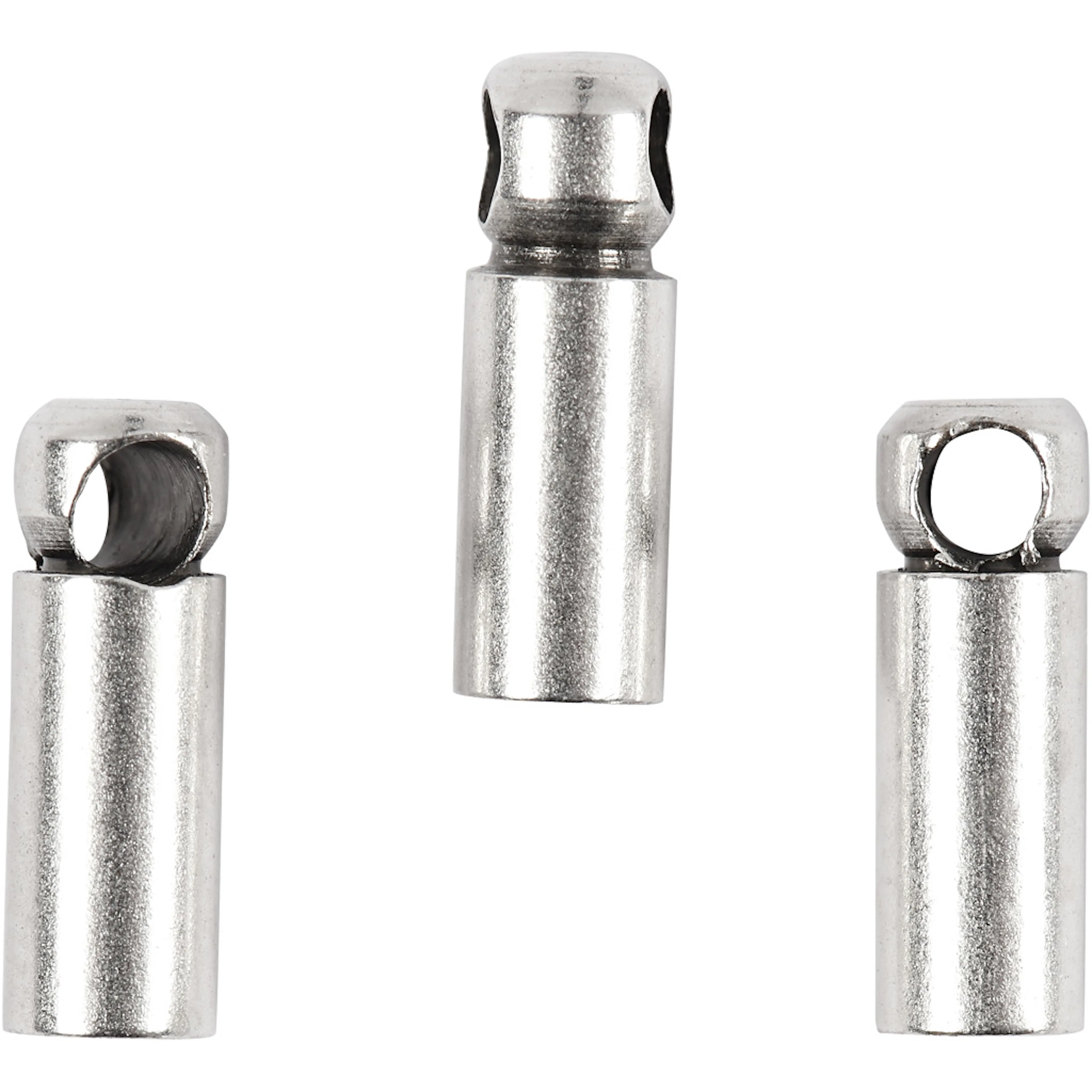 Enderør Creativ Company Forsølvet 8x2 mm 10 stk/1 Pk