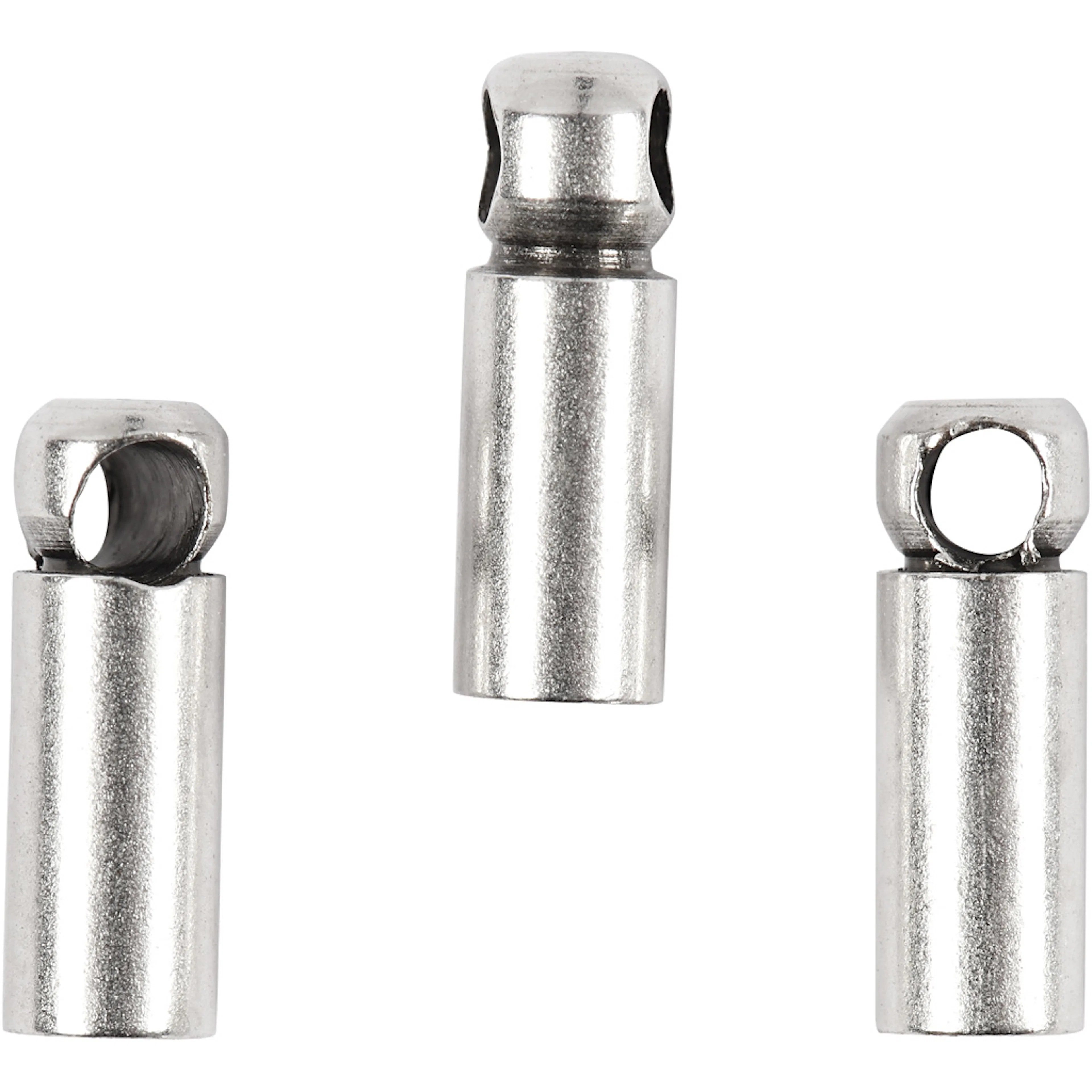 Enderør Creativ Company Forsølvet 8x2 mm 10 stk/1 Pk